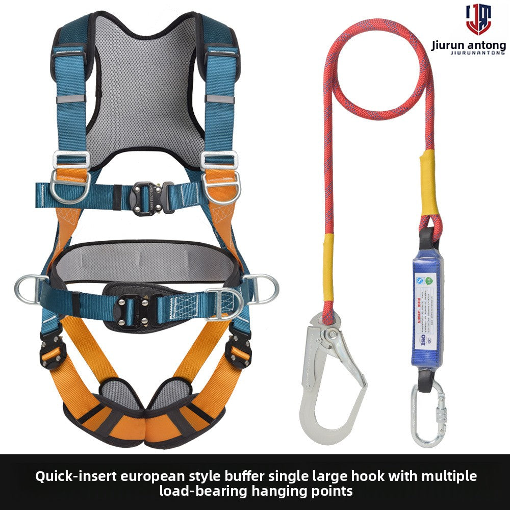 Quick-Release Safety Harness Five-Point Body Belt