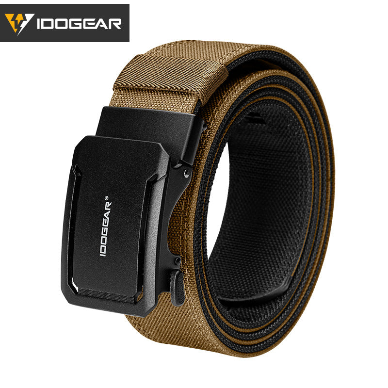 Quick Release Tactical Nylon Belt with Metal Buckle