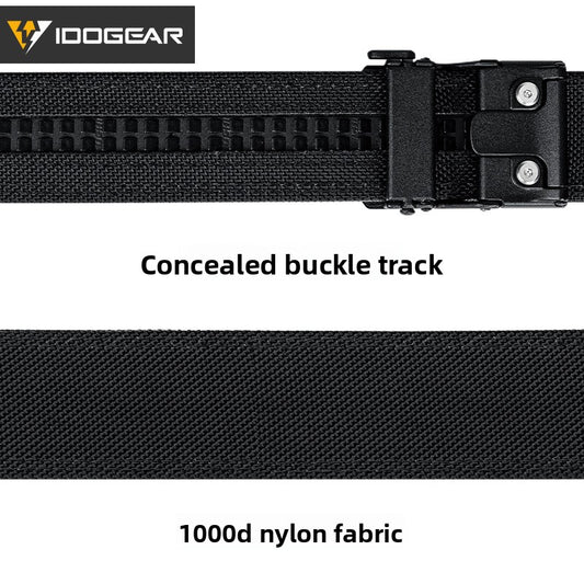 Quick Release Tactical Nylon Belt with Metal Buckle