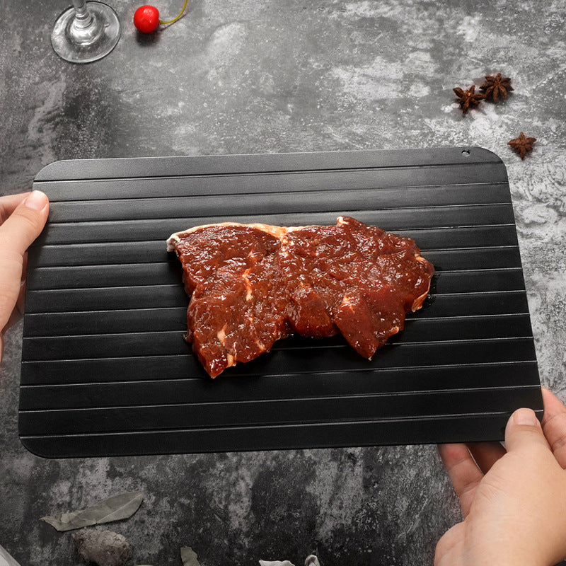 Quick thawing plate