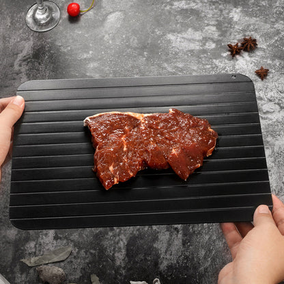 Quick thawing plate