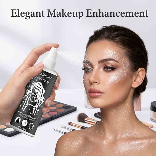 Quicksand shimmering powder spray