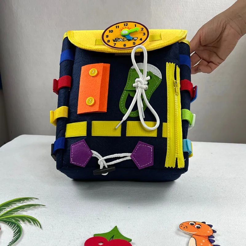 Quiet Book Montessori Baby Toys Felt Busy Book Kids