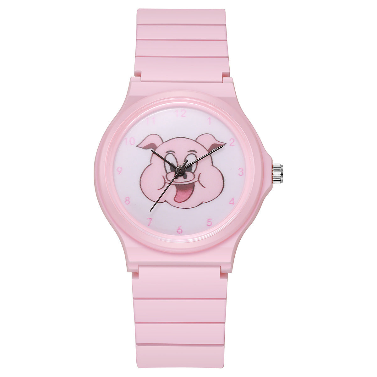 Quiet Exam Watch for Students - Waterproof Luminous Quartz Watch