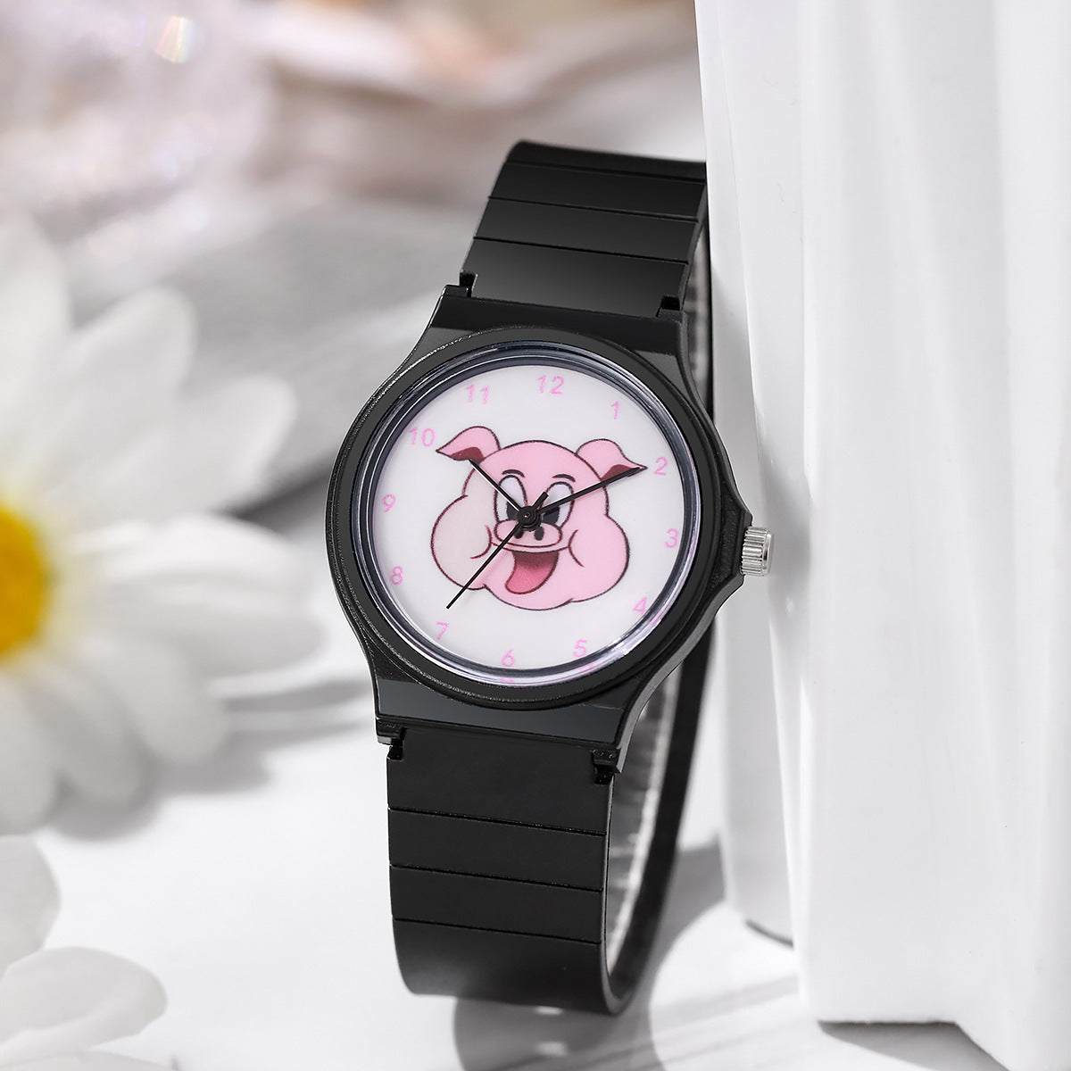 Quiet Exam Watch for Students - Waterproof Luminous Quartz Watch