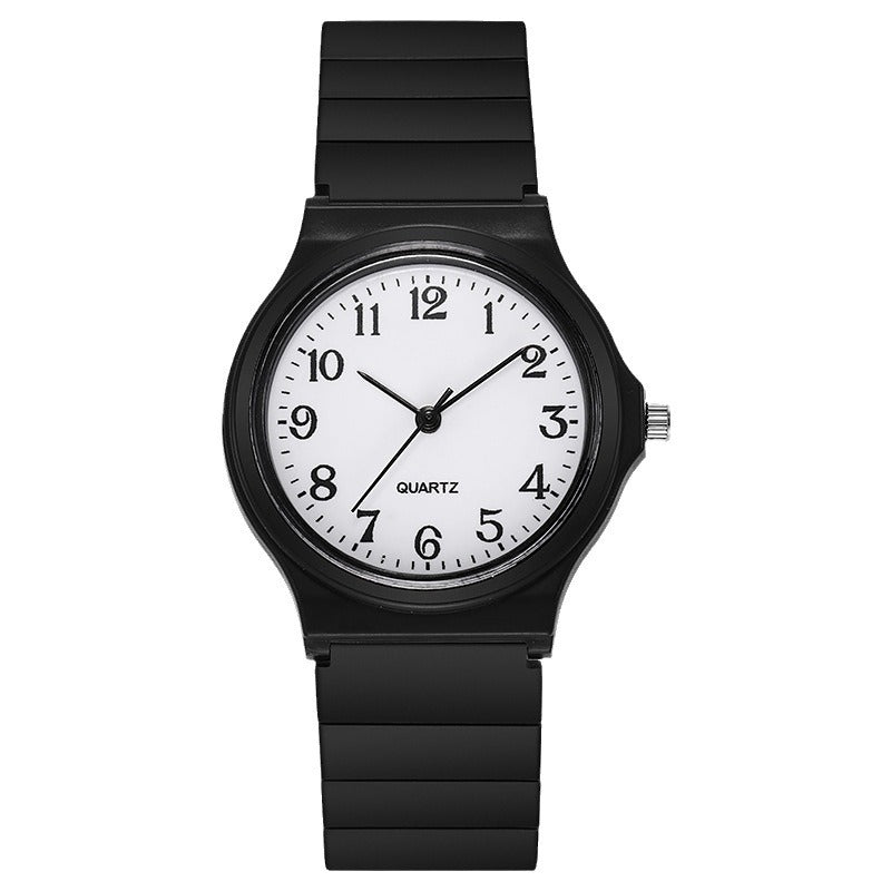 Quiet Exam Watch for Students - Waterproof Luminous Quartz Watch