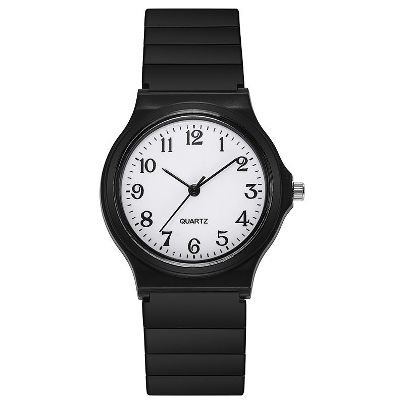 Quiet Exam Watch for Students - Waterproof Luminous Quartz Watch