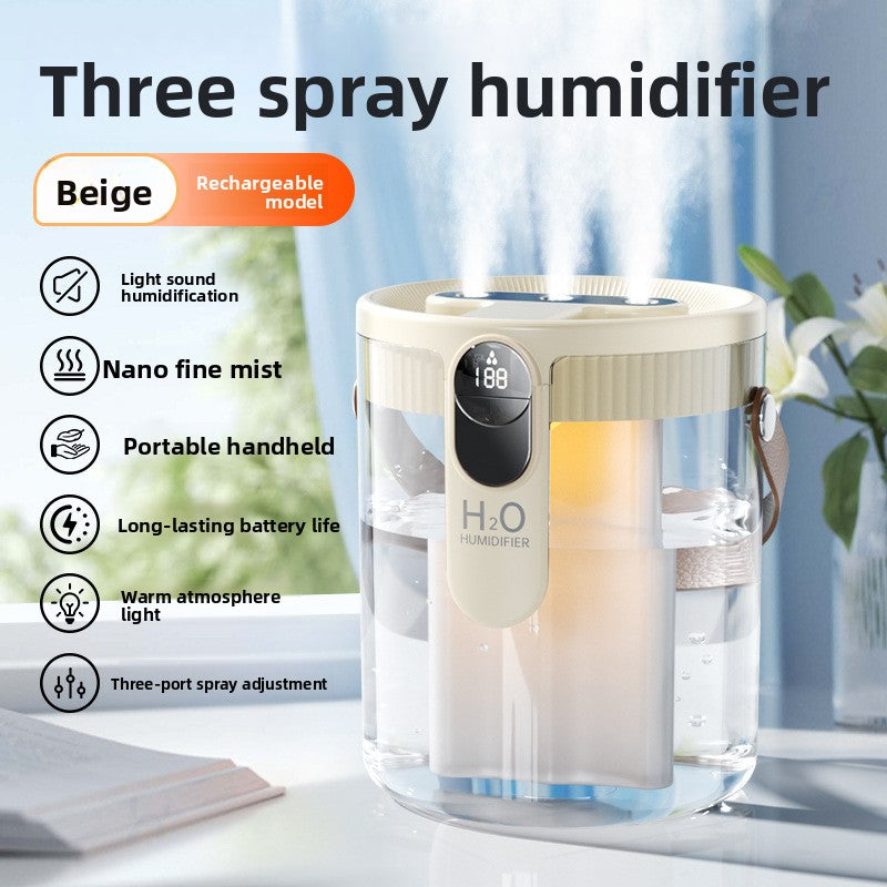Quiet Large Capacity USB Humidifier for Home and Office