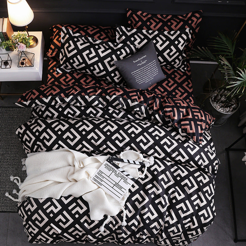 Quilt Cover Pillowcase Three Sets