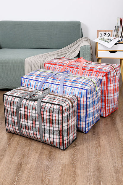 Quilt Waterproof Storage Bag with Handles