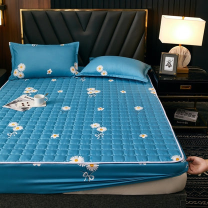 Quilted bed cover