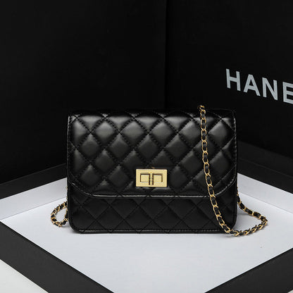 Quilted Chain Crossbody Bag