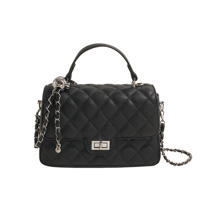 Quilted Chain Square Handbag