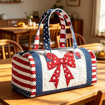 Quilted Cotton Travel Yoga Bag