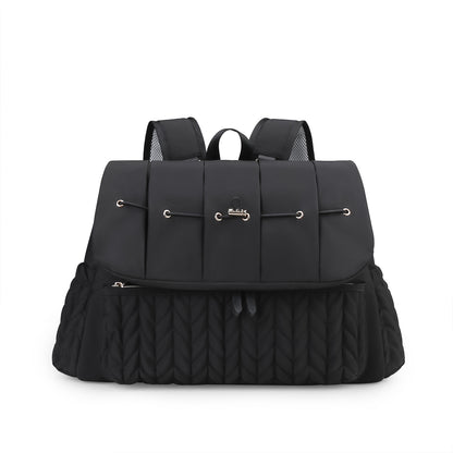 Quilted Insulated Diaper Bag with Adjustable Straps