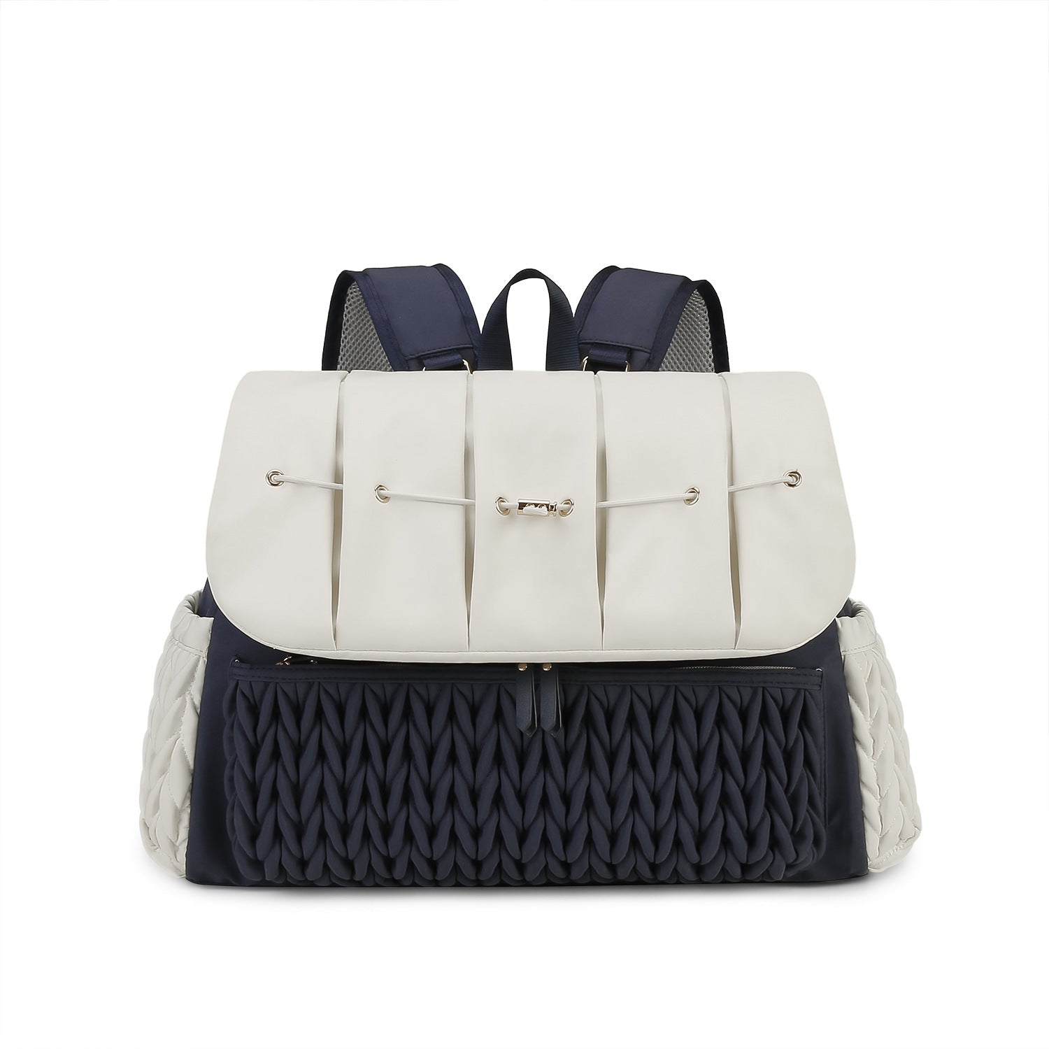 Quilted Insulated Diaper Bag with Adjustable Straps