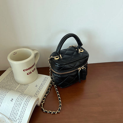 Quilted Mini Chain Crossbody Bag