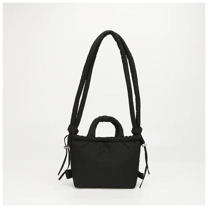 Quilted Nylon Dual-Use Shoulder Bag