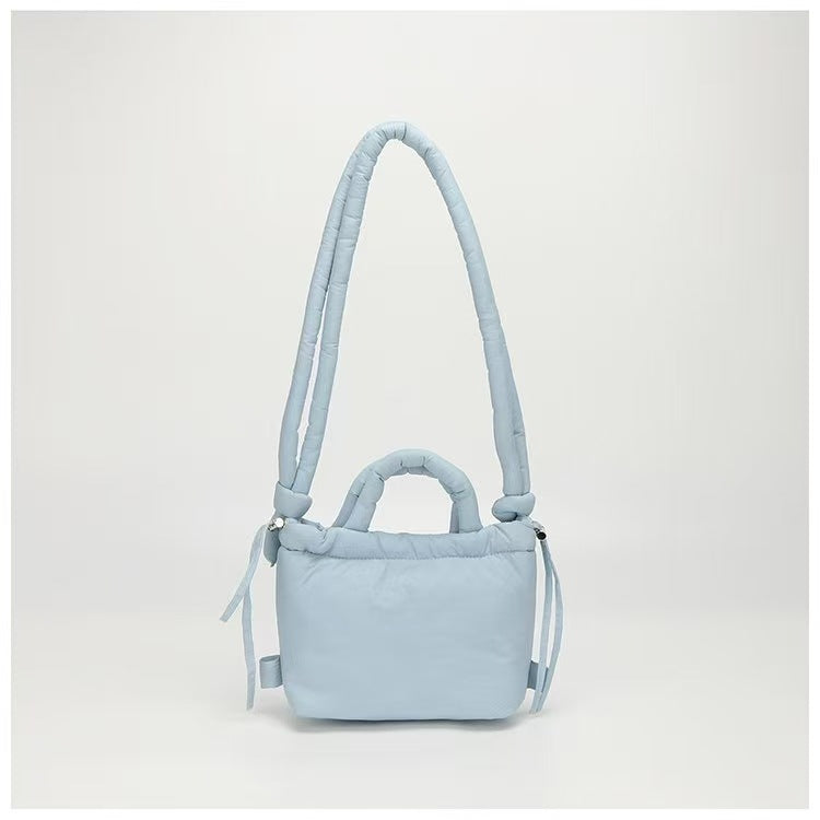 Quilted Nylon Dual-Use Shoulder Bag