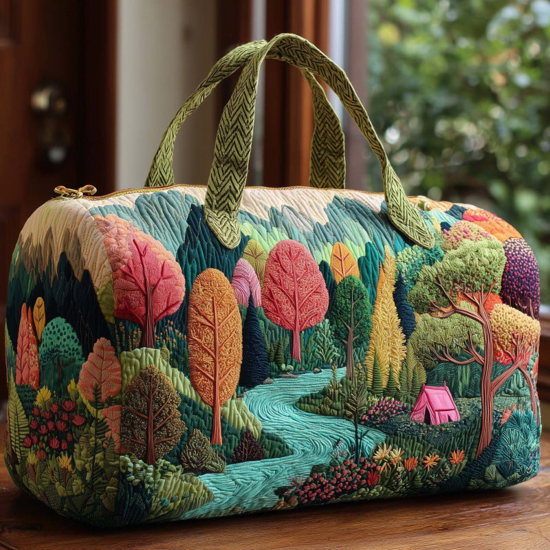Quilted Portable Travel Sports Bag