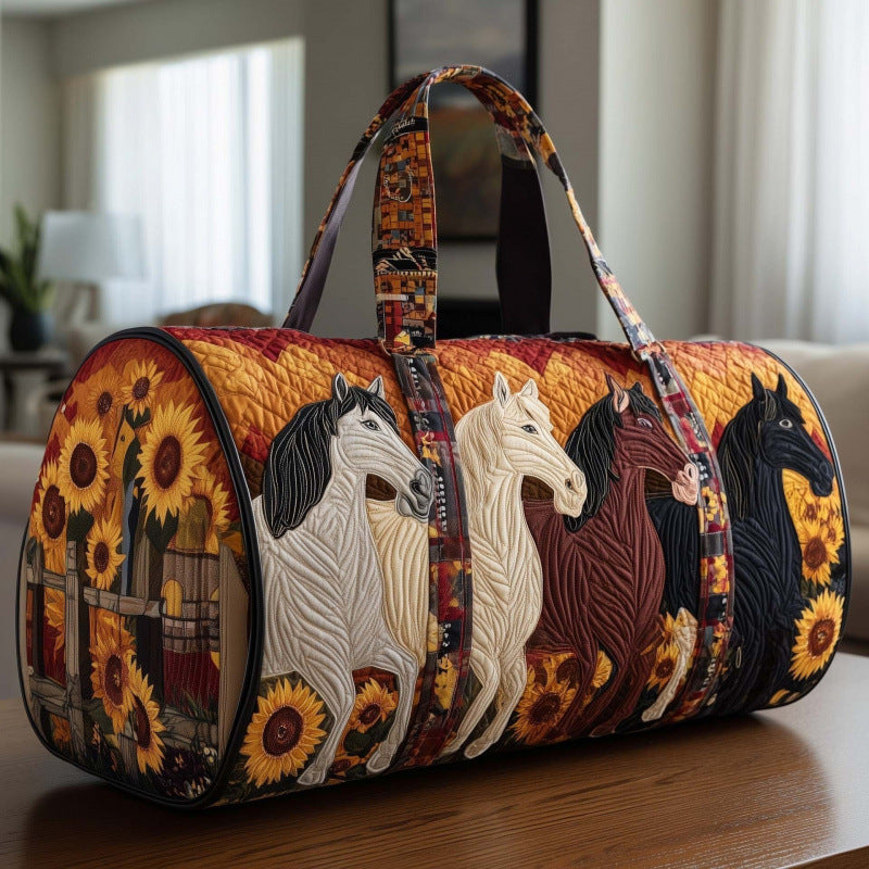 Quilted Portable Travel Sports Bag