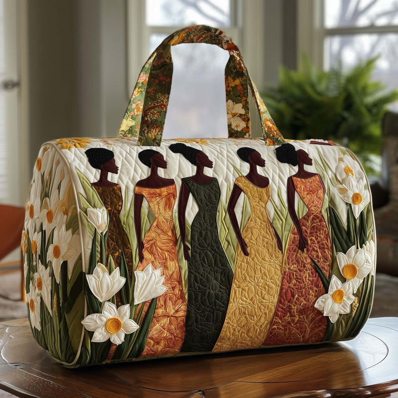 Quilted Portable Travel Sports Bag