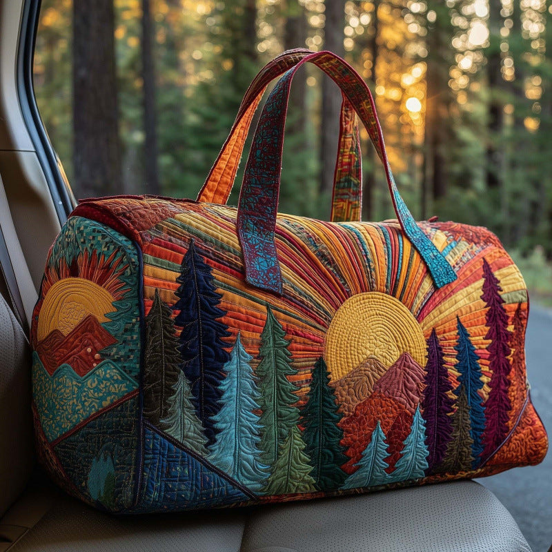 Quilted Portable Travel Sports Bag