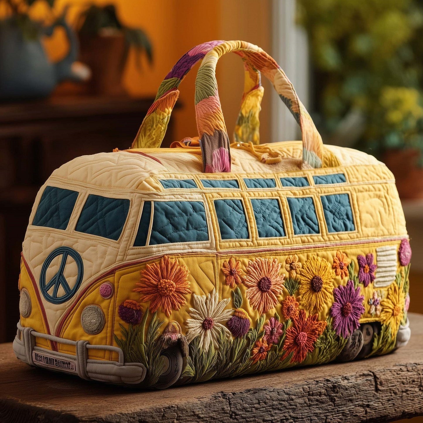 Quilted Sports Fitness Travel Bag