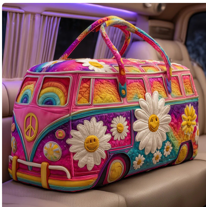 Quilted Sports Fitness Travel Bag