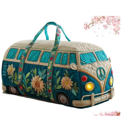 Quilted Sports Fitness Travel Bag