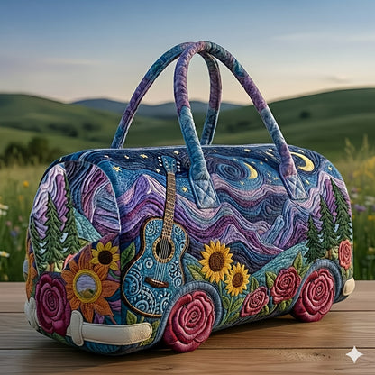Quilted Sports Fitness Travel Bag