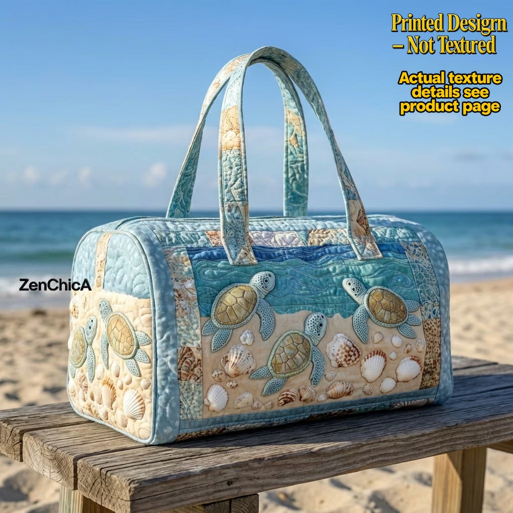Quilted Sports Fitness Travel Bag
