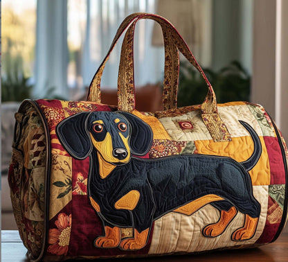 Quilted Sports Fitness Travel Bag