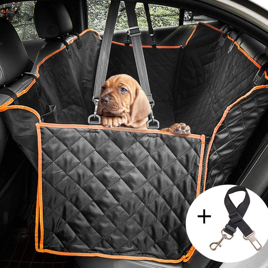 Quilted Waterproof Car Rear Seat Pet Mat