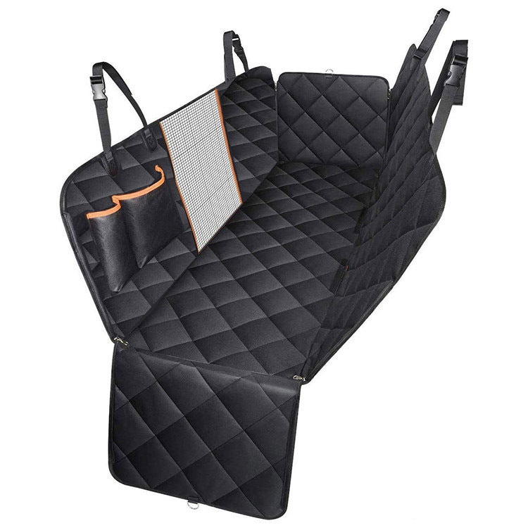 Quilted Waterproof Car Rear Seat Pet Mat