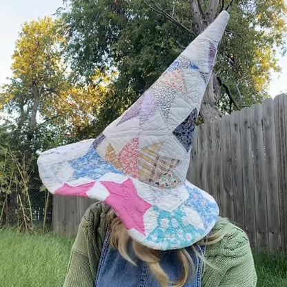 Quilted Witch Hat Party Decoration