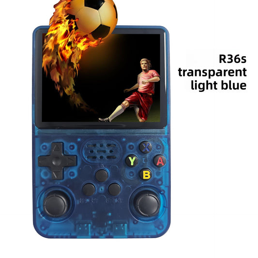 r36s handheld game console handheld portable game console retro arcade open source game console