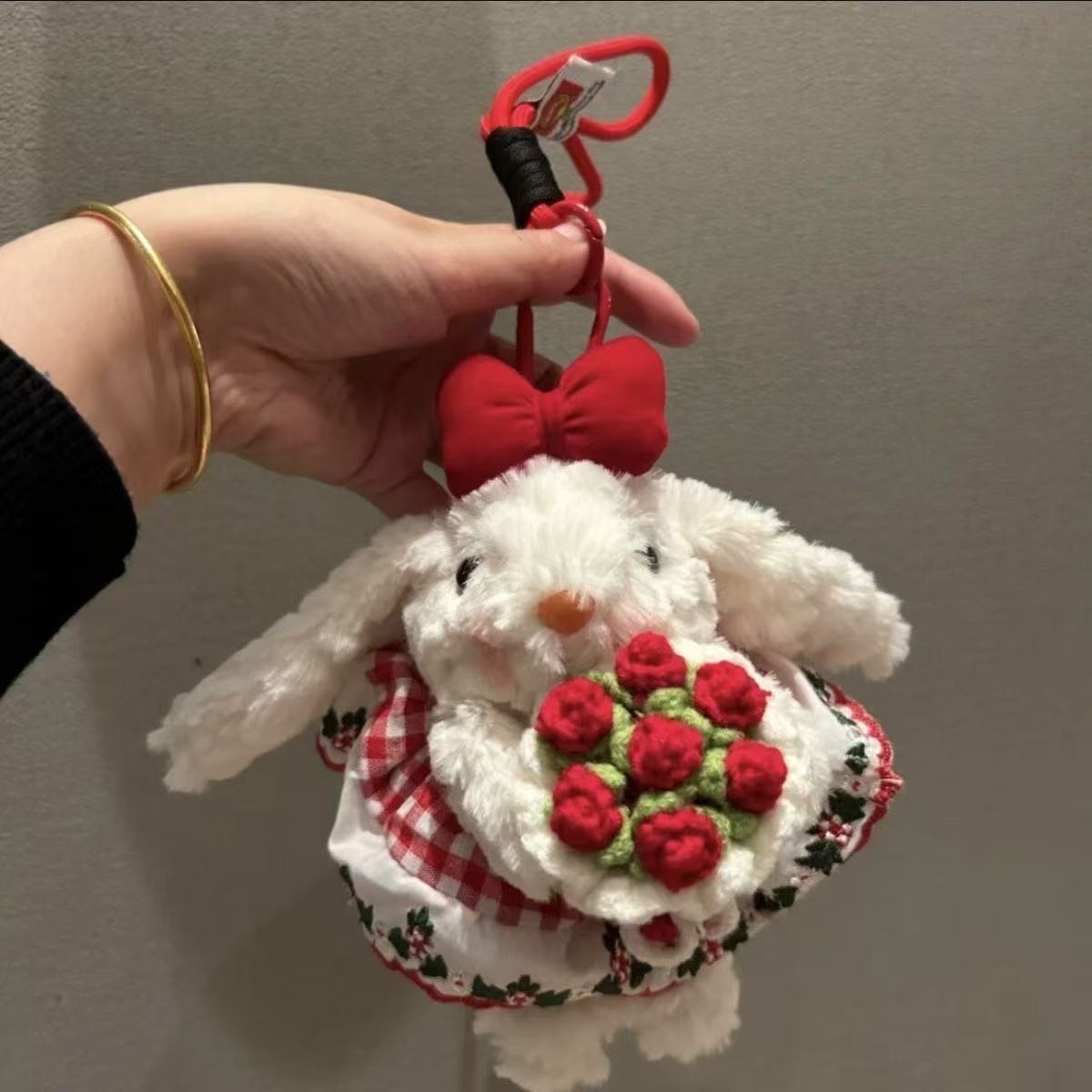 Rabbit Doll Keychain Bag Hanging Doll