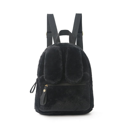 Rabbit Ear Plush Backpack