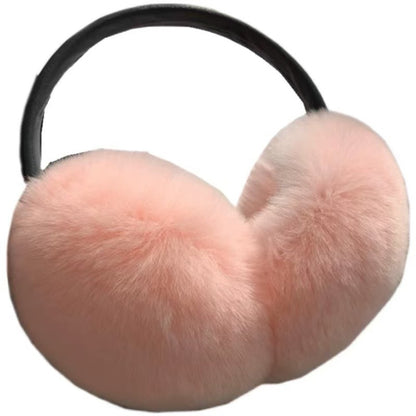 rabbit fur earmuffs