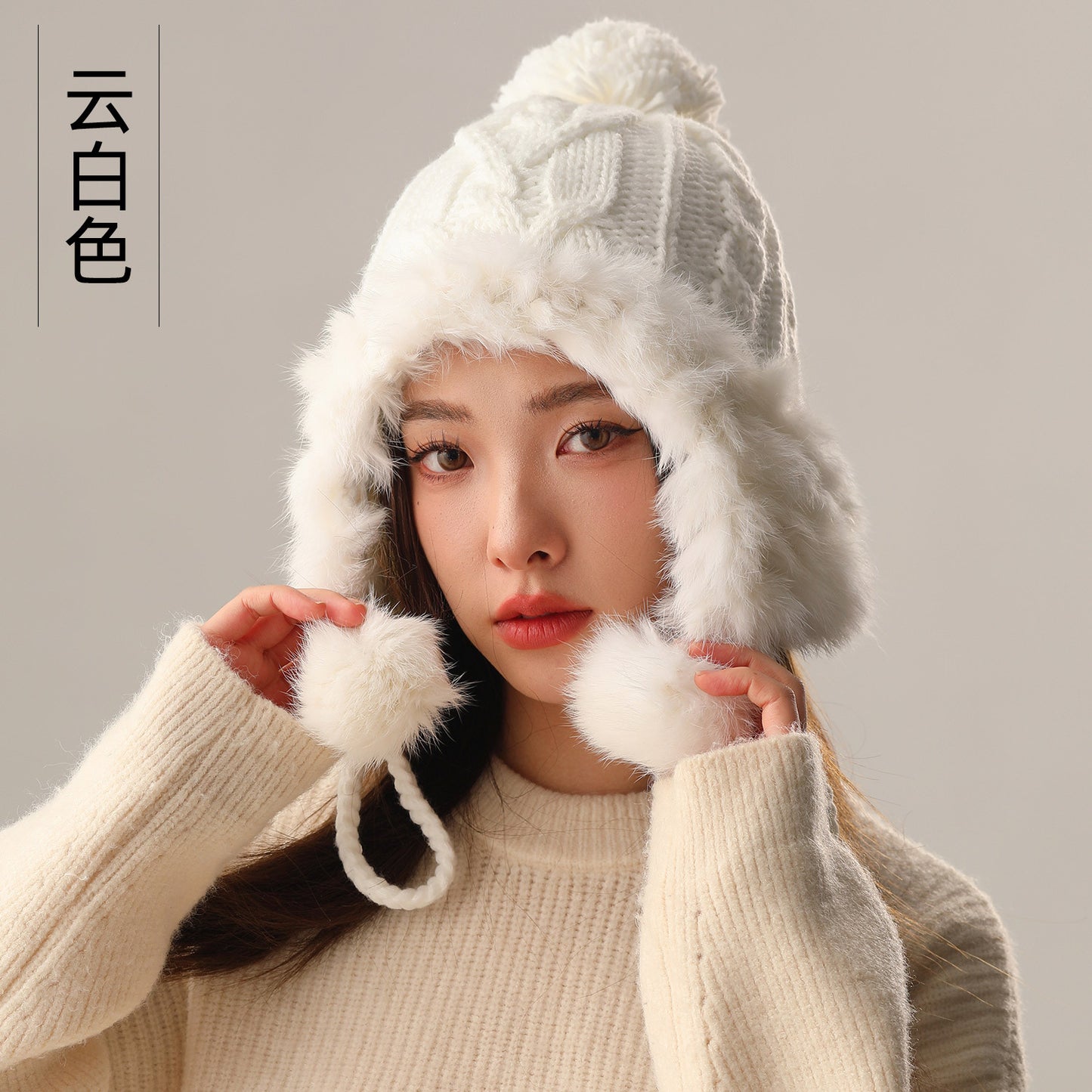 Rabbit Fur Hat
