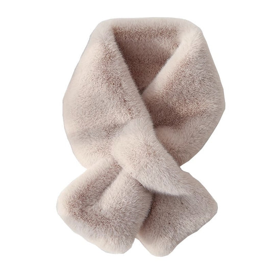 Rabbit fur scarf