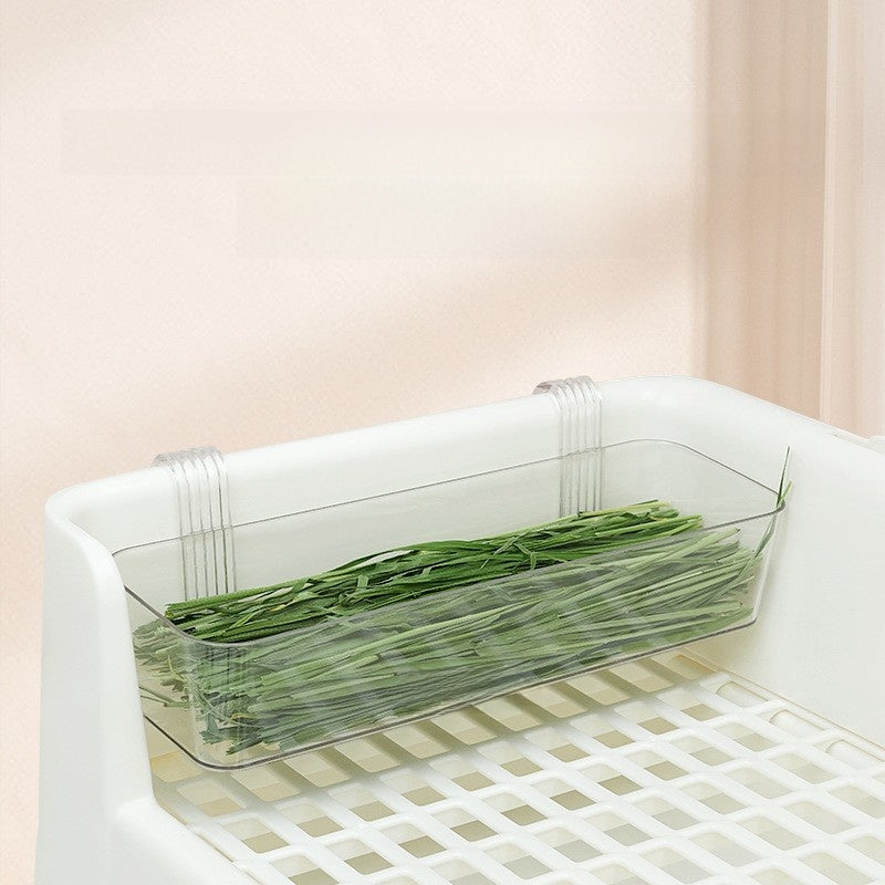 Rabbit grass rack