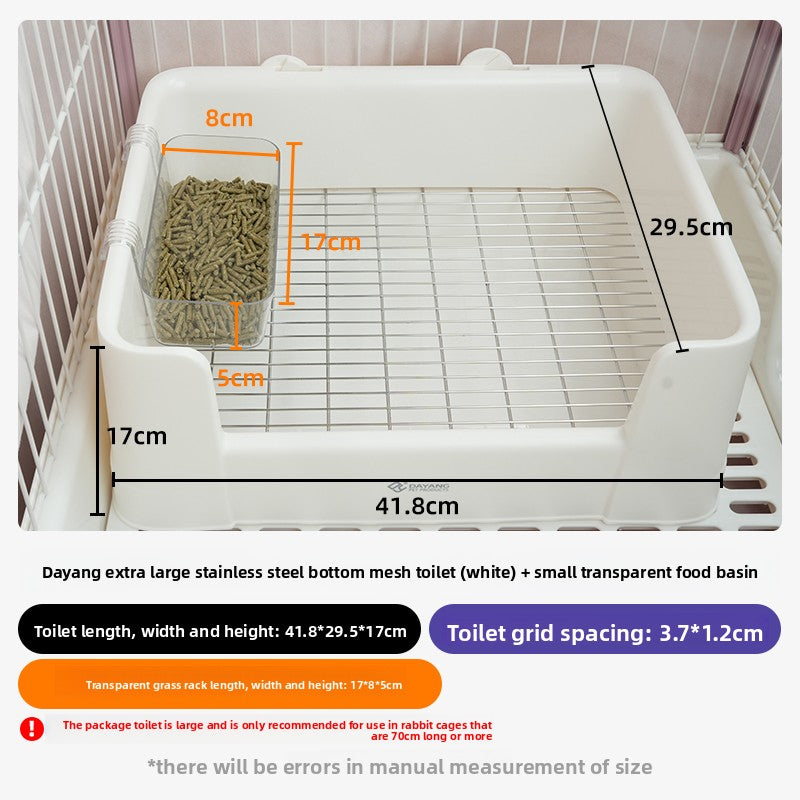 Rabbit grass rack