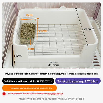 Rabbit grass rack