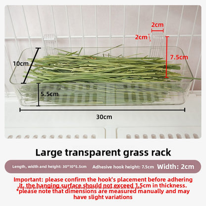 Rabbit grass rack