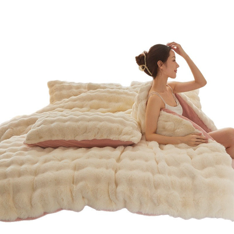Rabbit Plush Bedding