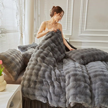 Rabbit Plush Bedding