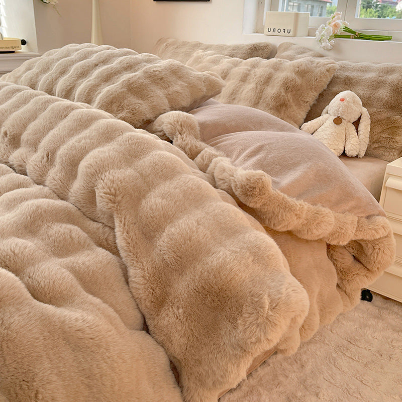 Rabbit Velvet Bedding