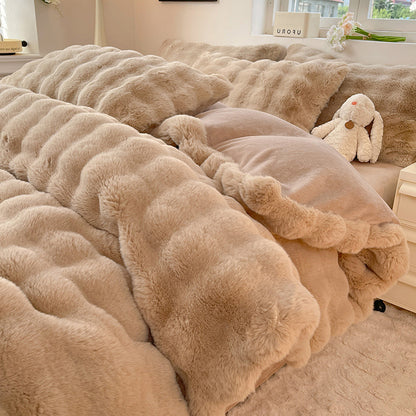Rabbit Velvet Bedding
